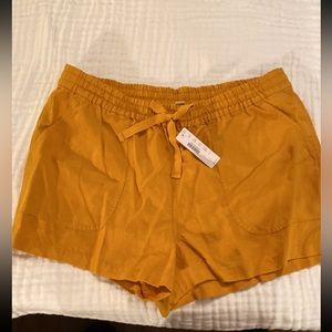 J.Crew seaside short in linen blend new with tags size large